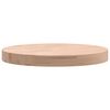 vidaXL Tafelblad rond &Oslash;40x4 cm massief beukenhout
