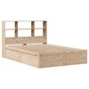 vidaXL Bedframe zonder matras massief grenenhout 120x190 cm