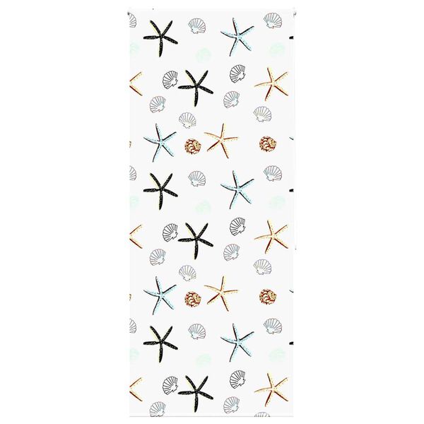 vidaXL Doucherolgordijn 90x240 cm stofbreedte 86 cm