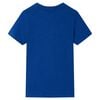 Kindershirt 104 donkerblauw