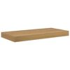 vidaXL Wandplank Muurmontage Bruin 50 x 23,5 x 3,8 cm Bewerkt hout