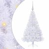 vidaXL Kunstkerstboom met 150 LED Wit 120 cm PVC en staal