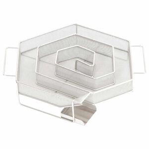 vidaXL Rookgenerator koud 6-hoekig 22,5 cm roestvrij staal