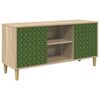 vidaXL Tv-meubel GELEEN 102 x 33 x 50 cm Sonoma Bewerkt hout