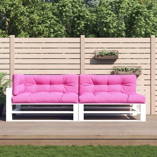 vidaXL Palletkussens 5 st stof&nbsp; roze
