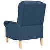 vidaXL Fauteuil Blauw 76 x 94 x 102 cm Stof