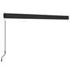 vidaXL Luifel handmatig 400x300 cm antraciet