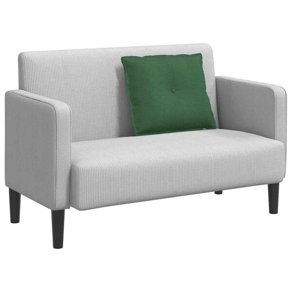 vidaXL Rugkussen Jungle Groen 60 x 50 cm Cordstof