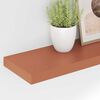 vidaXL Wandplank Wandgemonteerd Rood 80 x 23,5 x 4 cm Bewerkt hout