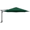 vidaXL Tuinparasol Groen 248 x 248 x 148 cm Polyester en staal
