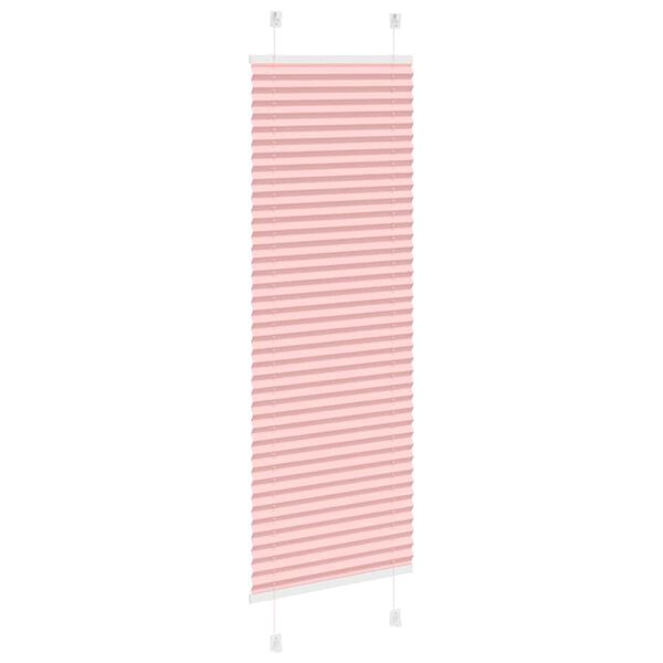 vidaXL Pliss&eacute; rolgordijn 40x100 cm stofbreedte 39,4 cm polyester roze