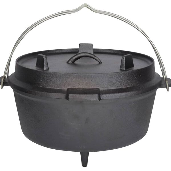 Esschert Design sudderpot gietijzer 6,5 L Zwart FF235