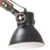 vidaXL Wandlamp industrieel rond E27 zwart