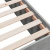 vidaXL Bedframe bewerkt hout betongrijs 140x200 cm