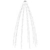 vidaXL Kerstboomverlichting met 250 LED's koudwit net 250 cm
