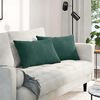 vidaXL Sofa Kussens 2 stuks Donkergroen 60 x 40 cm Cordstof