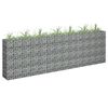 vidaXL Gabion plantenbak verhoogd 270x30x90 cm gegalvaniseerd staal