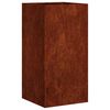 vidaXL Plantenbak Roestig 40 x 40 x 80 cm