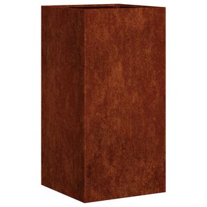 vidaXL Plantenbak Roestig 40 x 40 x 80 cm