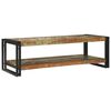 vidaXL Salontafel Multikleur 120 x 50 x 38 cm massief gerecycled hout