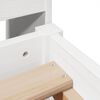 vidaXL Bedframe zonder matras massief grenenhout wit 90x190 cm