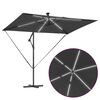 vidaXL Parasol Antraciet 294 x 200 x 270 cm Polyester en Aluminium