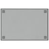 vidaXL Magneetbord wandgemonteerd 60x40 cm&nbsp;gehard glas zwart