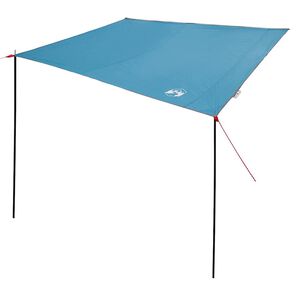 vidaXL Caravanluifel 240 x 460 cm Waterdicht Blauw taft