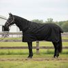 vidaXL Paardendeken Donkergroen en Zwart 155 cm Polyester