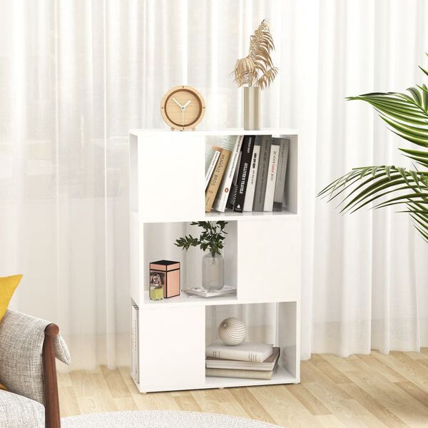 vidaXL Boekenkast/kamerscherm 60x24x94 cm bewerkt hout wit