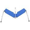 vidaXL Kampeerbed XXL 210x80x48 cm blauw
