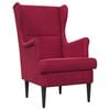vidaXL Fauteuil Wijnrood Fluweel