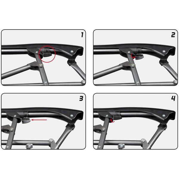 Abbey Camp 3-delige Terrasset antraciet 21DT-ANT-Uni