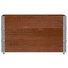 vidaXL Palletopzetranden 3 st 100x50 cm massief grenenhout bruin