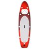 vidaXL Stand Up Paddleboardset opblaasbaar 360x81x10 cm rood