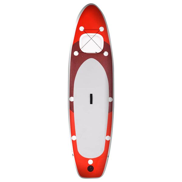 vidaXL Stand Up Paddleboardset opblaasbaar 360x81x10 cm rood