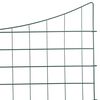 vidaXL Vijverhekken Set 5 pcs Groen 100 x 50 cm Staal