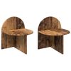 vidaXL Nachtkastje 2 st Oud hout 40 x 35,5 x 45,5 cm