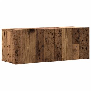 vidaXL Tv-wandmeubel 80x30x30 cm bewerkt hout oud houtkleurig