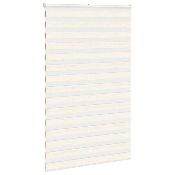 vidaXL Zebra Blind 145x230cm stofbreedte 140,9cm polyester marmerbeige