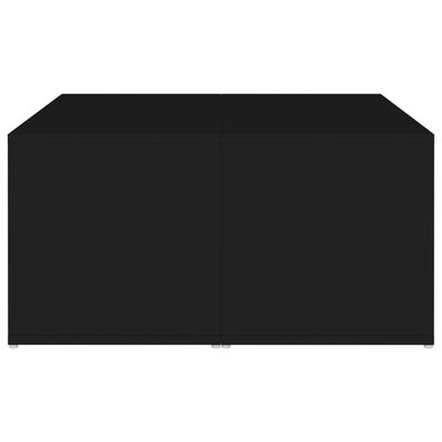 vidaXL Salontafels 4 st 33x33x33 cm bewerkt hout zwart