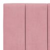 vidaXL Bedframe zonder matras "Hanko" fluweel roze 100x200 cm