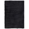 vidaXL Hoogpolig vloerkleed NAVARRA 240x340 cm polyester zwart
