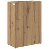 vidaXL Paraplu Standaard Artisan Eiken 40 x 20 x 55,5 cm Bewerkt hout