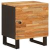 vidaXL Nachtkastje Bruin 40 x 33 x 46 cm Massief Mango Hout