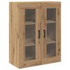 vidaXL Hoge kast met lade 2 pcs Artisan Eiken Bewerkt hout