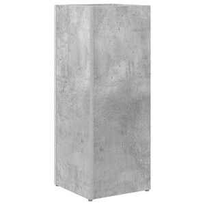 vidaXL Paraplu Standaard Beton Grijs 25 x 24,5 x 64 cm Bewerkt hout