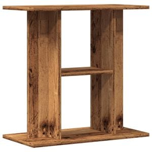 vidaXL Aquariumstandaard Oud Hout 60x30x60 cm Bewerkt Hout