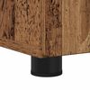 vidaXL Badkamer Kast Oud Hout 60 x 35 x 80 cm Bewerkt hout & Metaal