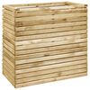 vidaXL Plantenbak verhoogd 100x50x100 cm ge&iuml;mpregneerd grenenhout